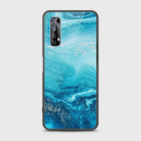 Realme 7 Cover- Mystic Marble Series - HQ Premium Shine Durable Shatterproof Case