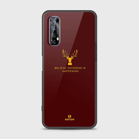 Realme 7 Cover- Nice Series - HQ Premium Shine Durable Shatterproof Case