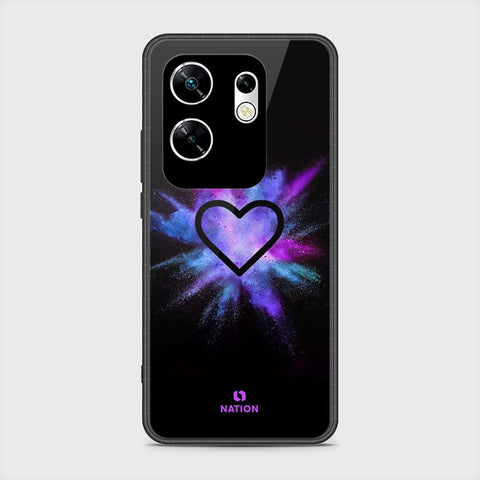 Infinix Zero 30 4G Cover- Onation Heart Series - HQ Premium Shine Durable Shatterproof Case