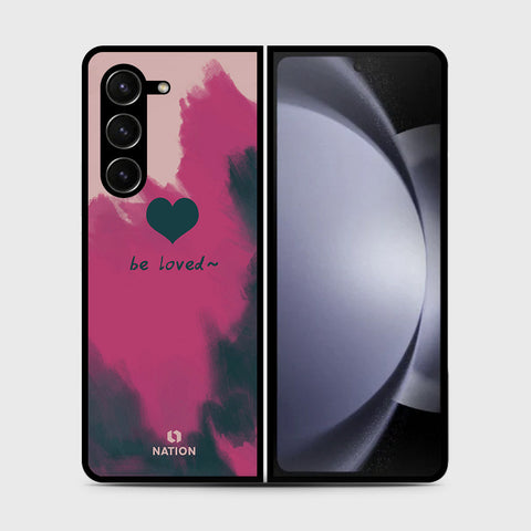 Samsung Galaxy Z Fold 5 5G  Cover- Onation Heart Series - HQ Premium Shine Durable Shatterproof Case (Fast Delivery) (SU)