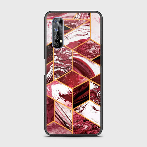 Realme 7 Cover- O'Nation Shades of Marble Series - HQ Premium Shine Durable Shatterproof Case