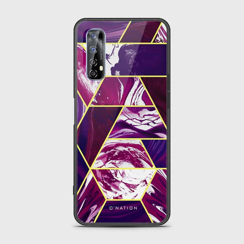 Realme 7 Cover- O'Nation Shades of Marble Series - HQ Premium Shine Durable Shatterproof Case