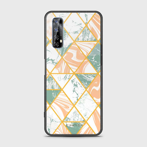 Realme 7 Cover- O'Nation Shades of Marble Series - HQ Premium Shine Durable Shatterproof Case