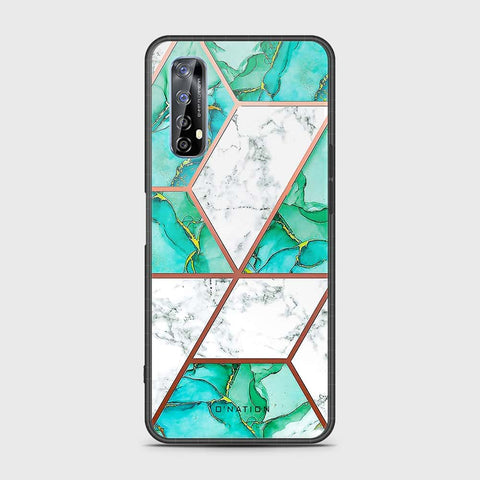 Realme 7 Cover- O'Nation Shades of Marble Series - HQ Premium Shine Durable Shatterproof Case