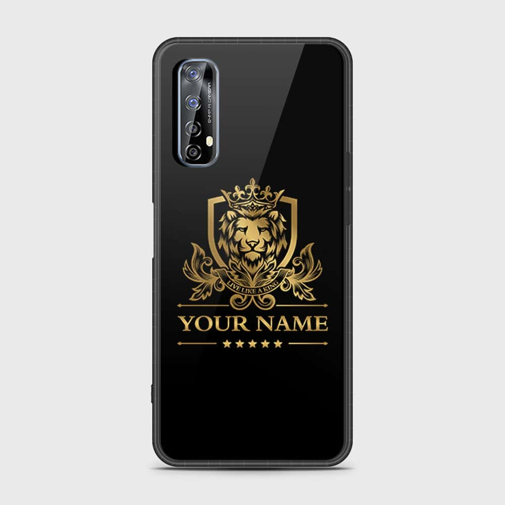 Realme 7 Cover- Gold Series - HQ Premium Shine Durable Shatterproof Case