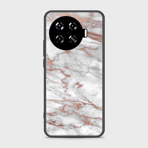 Tecno Spark 20 Pro Plus Cover- White Marble Series 2 - HQ Premium Shine Durable Shatterproof Case