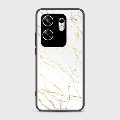 Infinix Zero 30 4G Cover- White Marble Series 2 - HQ Premium Shine Durable Shatterproof Case