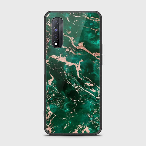 Realme Narzo 30 Cover- Colorful Marble Series - HQ Premium Shine Durable Shatterproof Case