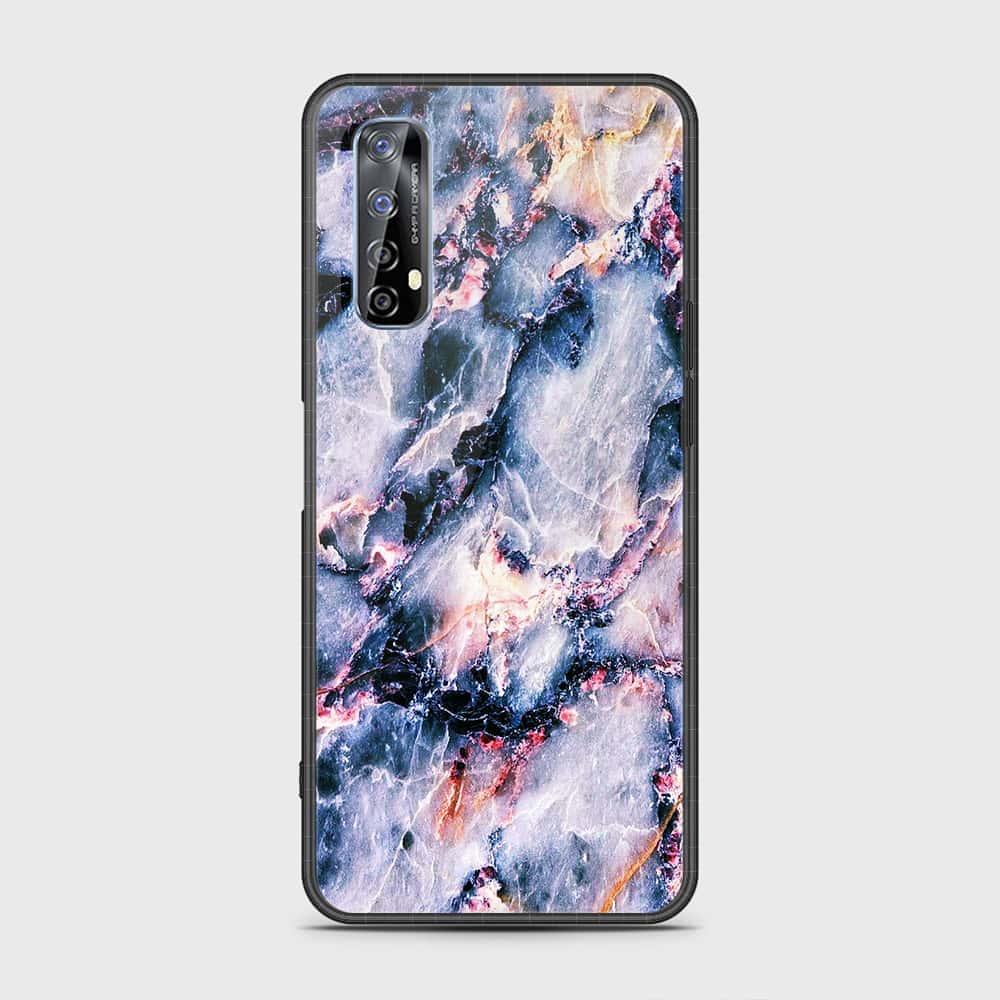 Realme 7 Cover- Colorful Marble Series - HQ Premium Shine Durable Shatterproof Case