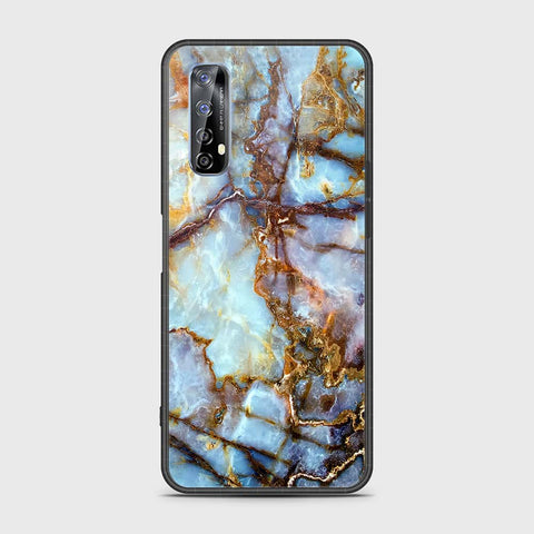 Realme 7 Cover- Colorful Marble Series - HQ Premium Shine Durable Shatterproof Case