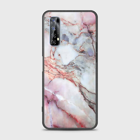 Realme 7 Cover- Colorful Marble Series - HQ Premium Shine Durable Shatterproof Case