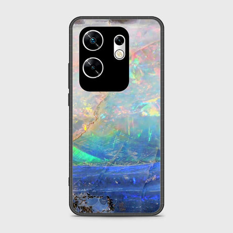 Infinix Zero 30 4G Cover- Colorful Marble Series - HQ Premium Shine Durable Shatterproof Case