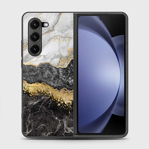 Samsung Galaxy Z Fold 6 5G Cover- Colorful Marble Series - HQ Premium Shine Durable Shatterproof Case