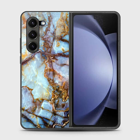 Samsung Galaxy Z Fold 6 5G Cover- Colorful Marble Series - HQ Premium Shine Durable Shatterproof Case