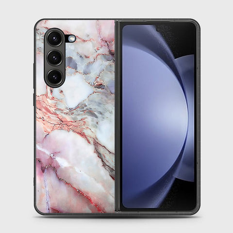 Samsung Galaxy Z Fold 6 5G Cover- Colorful Marble Series - HQ Premium Shine Durable Shatterproof Case