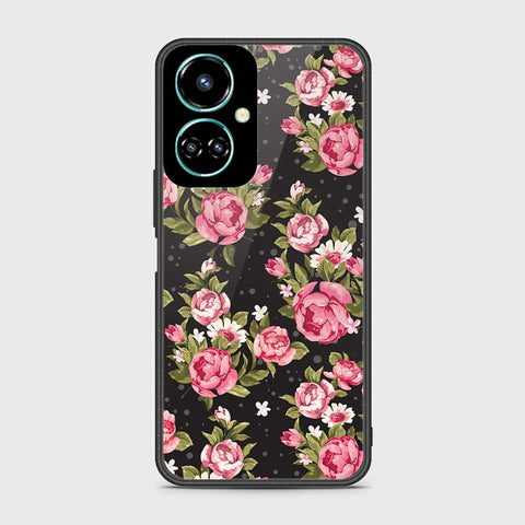 Tecno Camon 19 Pro Cover- Floral Series - HQ Premium Shine Durable Shatterproof Case