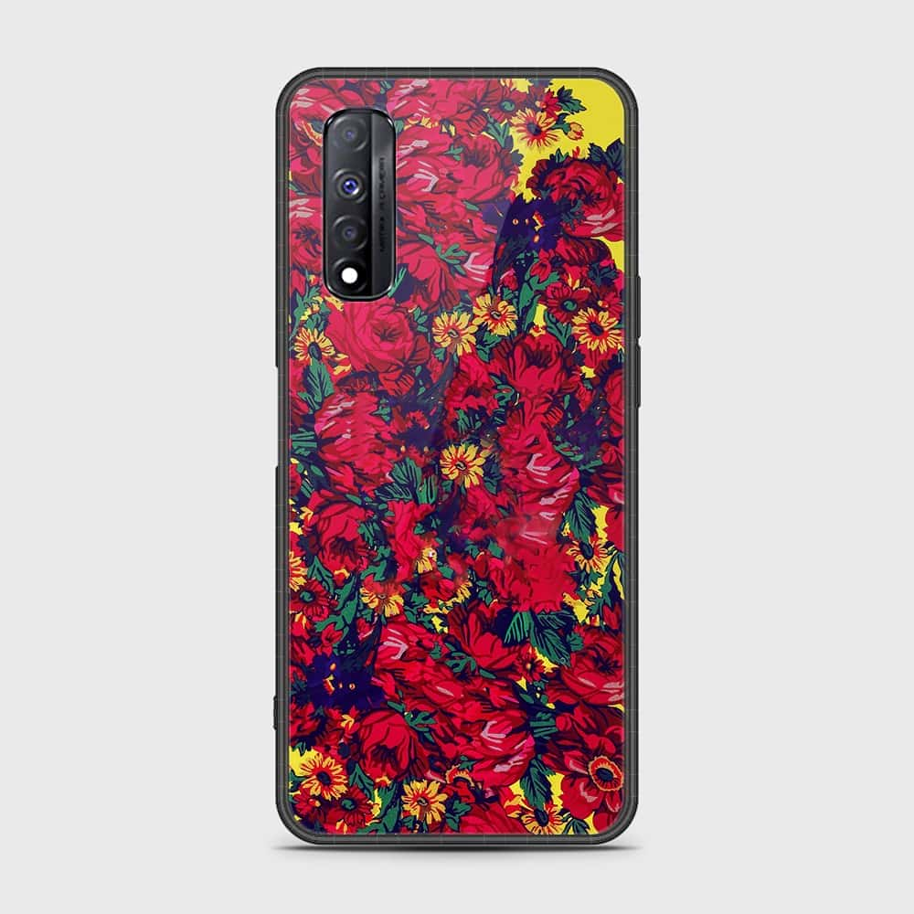 Realme Narzo 30 Cover- Floral Series - HQ Premium Shine Durable Shatterproof Case