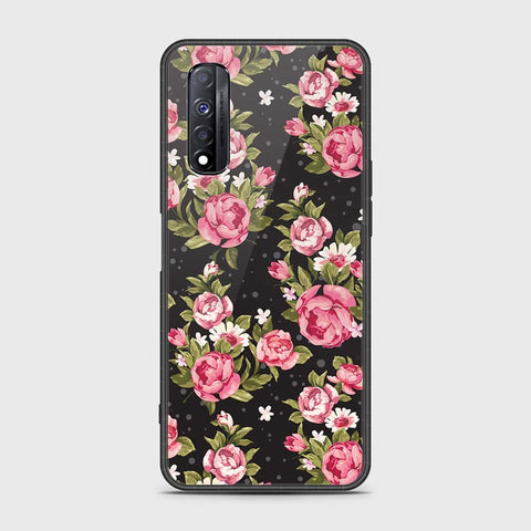 Realme Narzo 30 Cover- Floral Series - HQ Premium Shine Durable Shatterproof Case