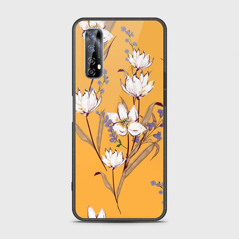 Realme 7 Cover- Floral Series - HQ Premium Shine Durable Shatterproof Case