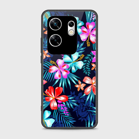 Infinix Zero 30 4G Cover- Floral Series - HQ Premium Shine Durable Shatterproof Case