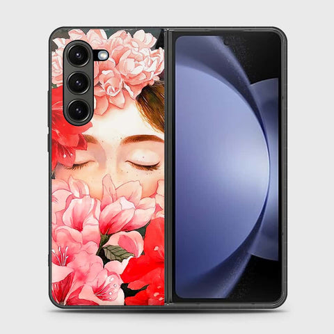 Samsung Galaxy Z Fold 6 5G Cover- Floral Series - HQ Premium Shine Durable Shatterproof Case