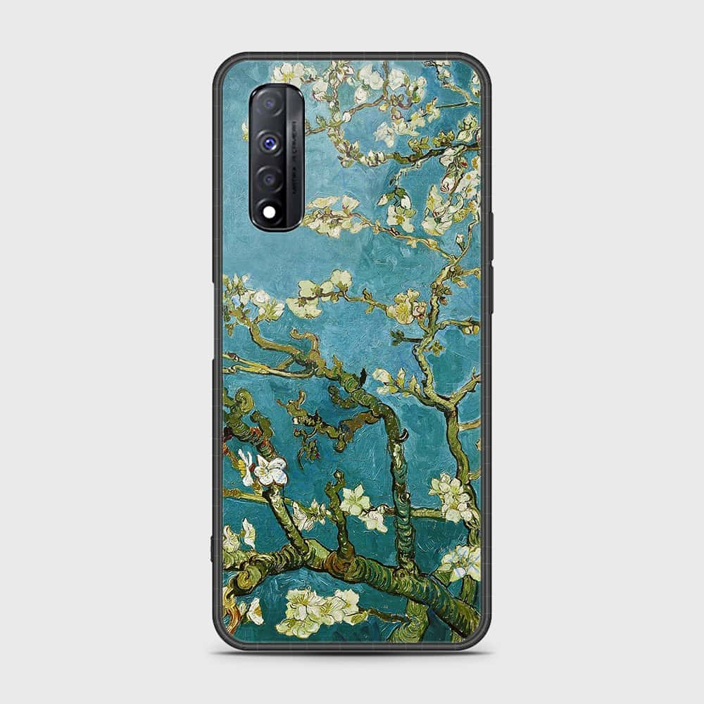 Realme Narzo 30 Cover- Floral Series 2 - HQ Premium Shine Durable Shatterproof Case