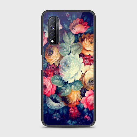 Realme Narzo 30 Cover- Floral Series 2 - HQ Premium Shine Durable Shatterproof Case