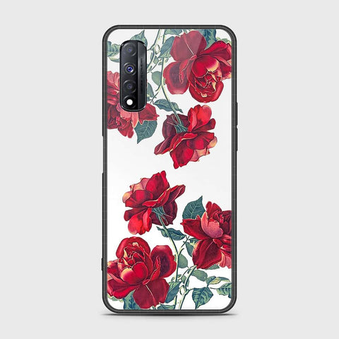 Realme Narzo 30 Cover- Floral Series 2 - HQ Premium Shine Durable Shatterproof Case