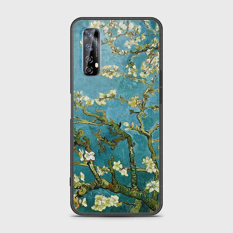 Realme 7 Cover- Floral Series 2 - HQ Premium Shine Durable Shatterproof Case