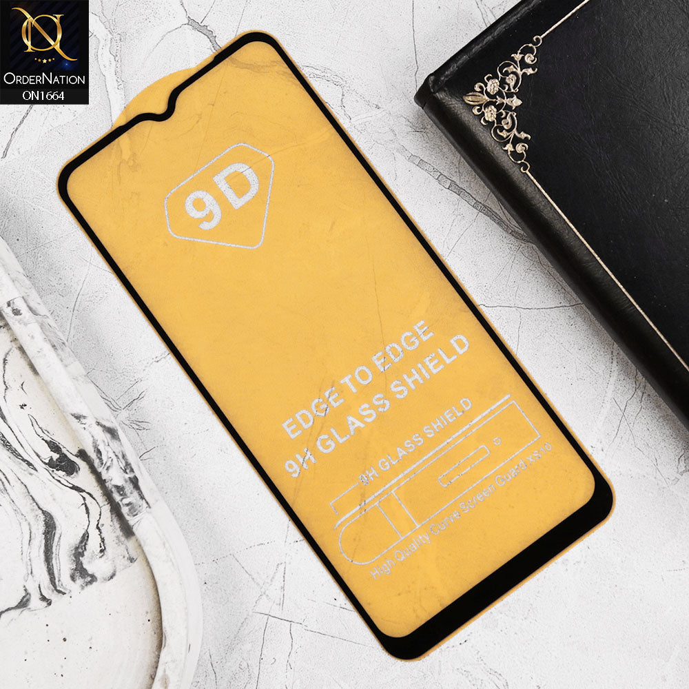 Oppo A38 Cover - Black - Xtreme Quality 9D Tempered Glass With 9H Hardness