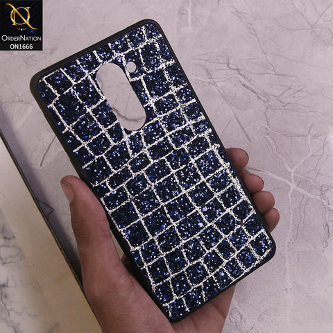 Xiaomi Mi A2 / Mi 6X Cover - Blue - Sparkle Glitter Bling Bling Fashion Pattern Soft Case