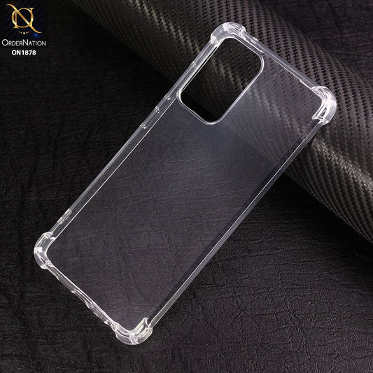 Samsung Galaxy A14 5G Cover - Soft 4D Design Shockproof Silicone Transparent Clear Case