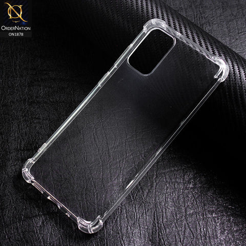 Samsung Galaxy S20 Plus Cover - Transparent - Soft 4D Design Shockproof Silicone Clear Case