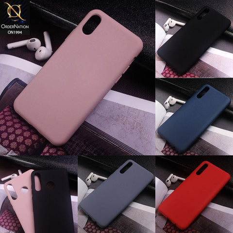 Vivo Y03t Cover - Purple - Matte Shockproof Sillica Gel Soft Case