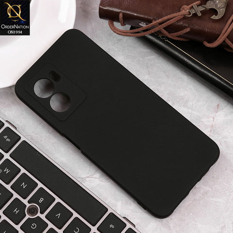 OnePlus Nord N30 Cover - Black - Matte Shockproof Sillica Gel Soft Case