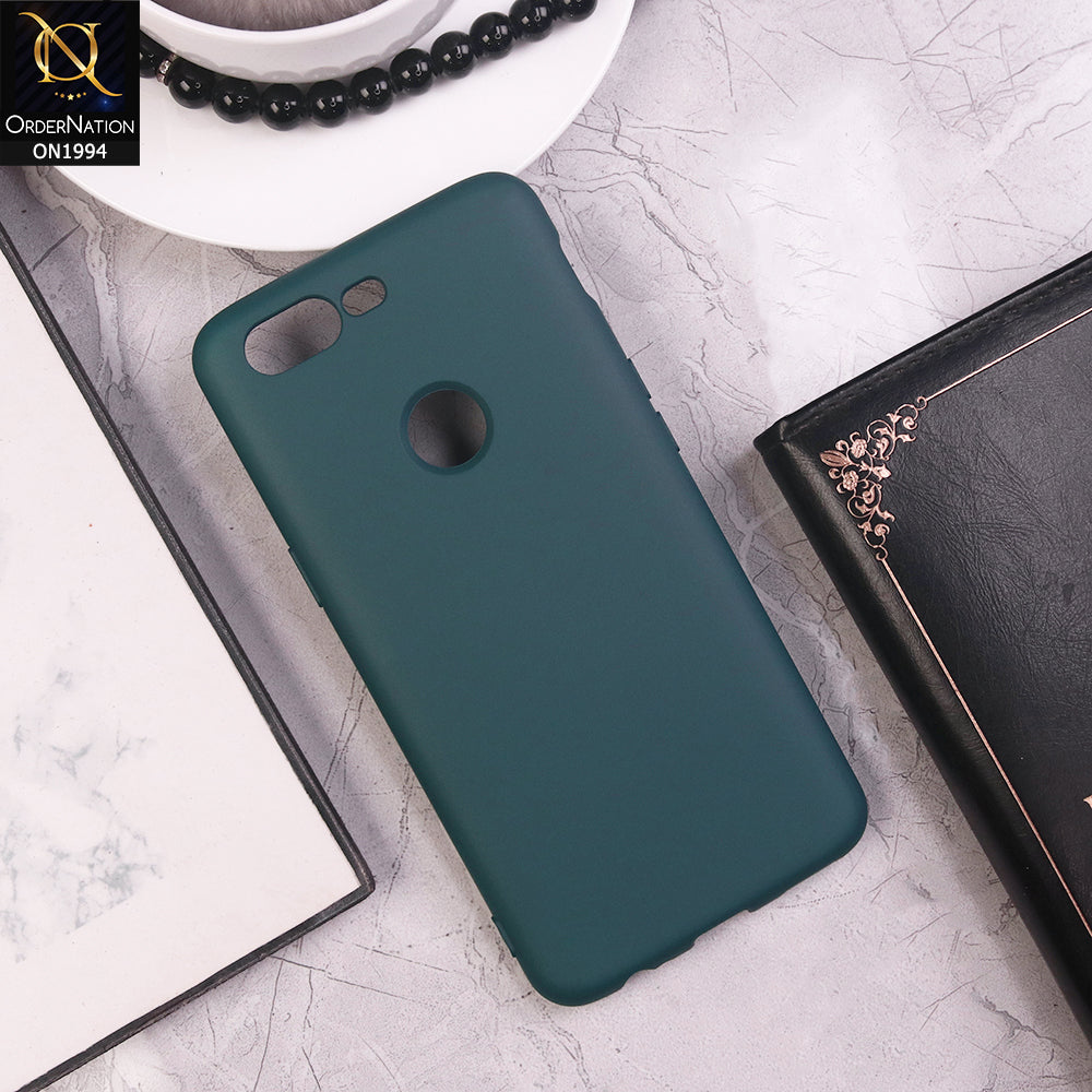 OnePlus 5T - Peacock  - Matte Shockproof Sillica Gel Soft Case