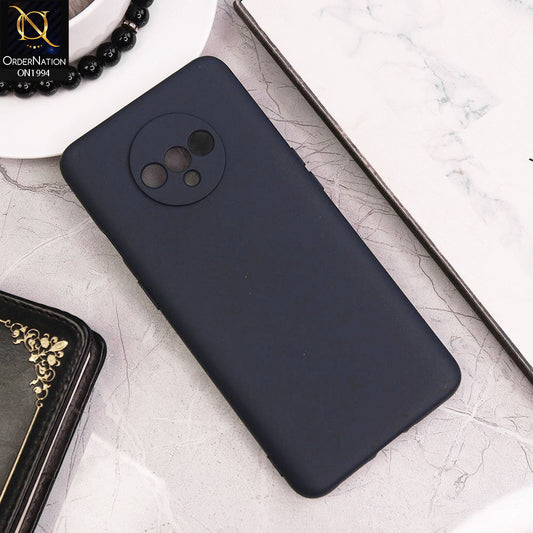 OnePlus 7T Cover - Mid Night Blue - Matte Shockproof Sillica Gel Soft Case
Success