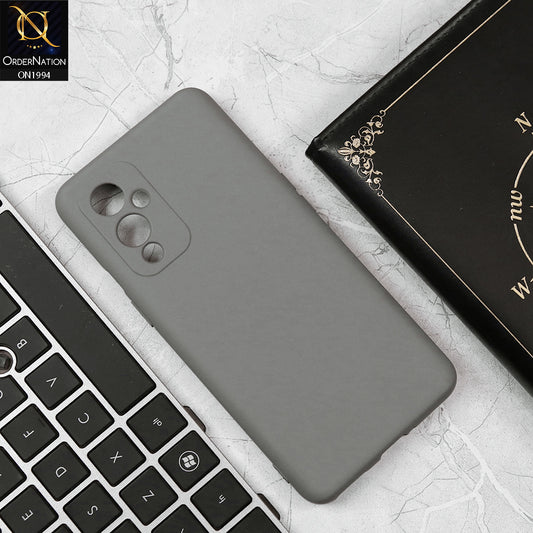 OnePlus 9 Cover - Dark Gray - Matte Shockproof Sillica Gel Soft Case