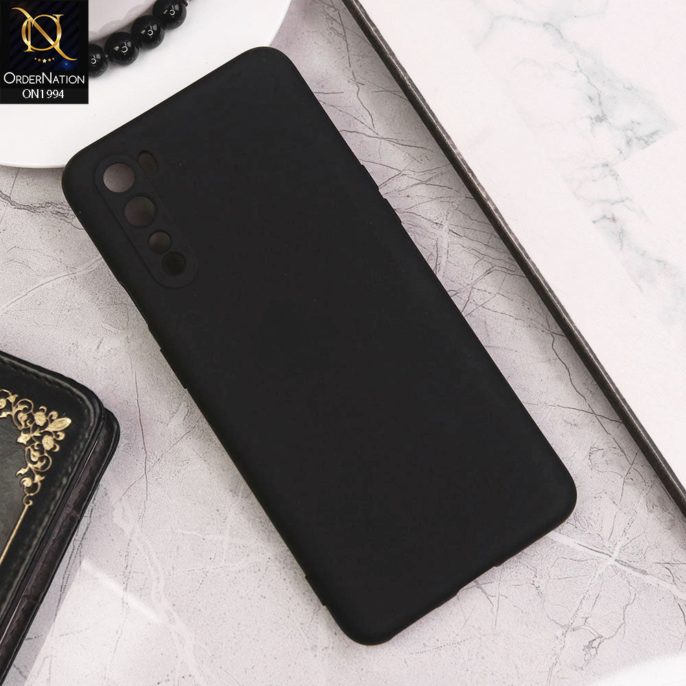 OnePlus Nord Cover - Black - Matte Shockproof Sillica Gel Soft Case
Success