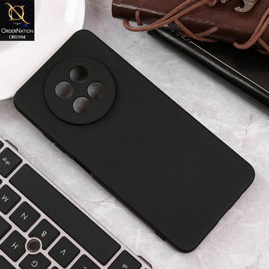 Realme 12 5G Cover - Black - Matte Shockproof Sillica Gel Soft Case