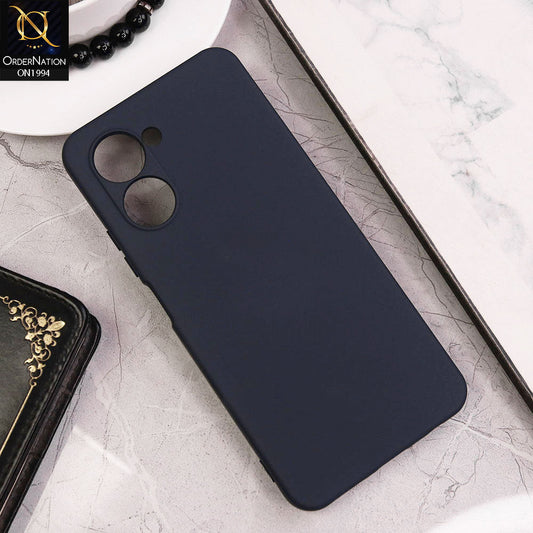 Realme C33 Cover - Mid Night Blue - Matte Shockproof Sillica Gel Soft Case
Success