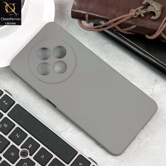 Oppo F27 Cover - Dark Gray - Matte Shockproof Sillica Gel Soft Case