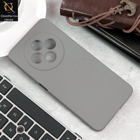 Oppo F27 Cover - Dark Gray - Matte Shockproof Sillica Gel Soft Case