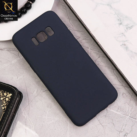 Samsung Galaxy S8 Cover - Mid Night Blue - Matte Shockproof Sillica Gel Soft Case
Success