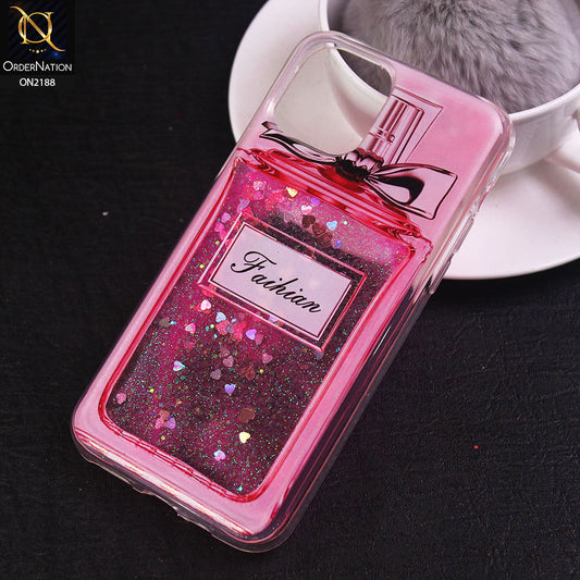 iPhone 11 Pro - Design 6 - Trendy Moving Liquid Glitter Shine Soft Borders Case