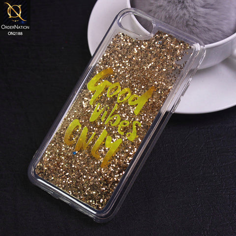 iPhone 6S / 6 - Design 19 - Trendy Moving Liquid Glitter Shine Soft Borders Case