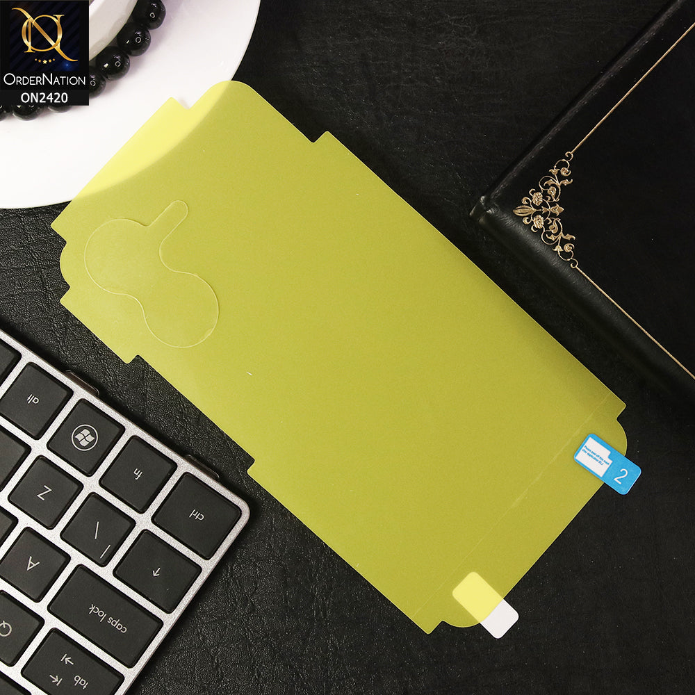 Xiaomi Poco C65 Back Sheet - Transparent Hydro Jell Skin Film Unbreakable Back Sheet