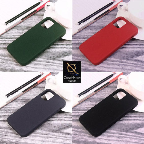 iPhone 6S / 6 Cover - Black - HQ Silica Gel Silicon Shockproof Matte Soft Case