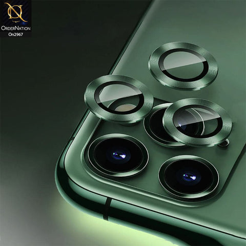 iPhone 15 Pro Max Protector - Metal Ring Camera Glass Protector