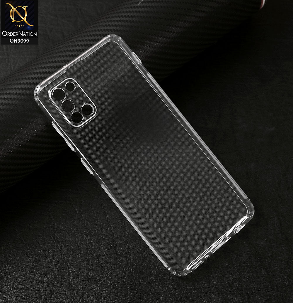 Samsung Galaxy A31 Cover - Transparent -  Soft 4D Design Shockproof Silicone Transparent Clear Camera Protection Case